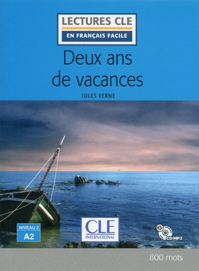 Deux ans de vacances lecture niveau a2 + cd - Image principale