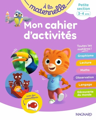Mon cahier d'activités ps - a la maternelle - Image principale
