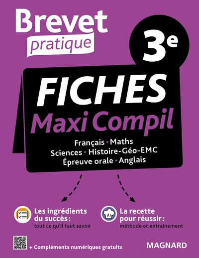 Brevet pratique maxi-compil de fiches la totale 3e brevet 2026 - Image principale