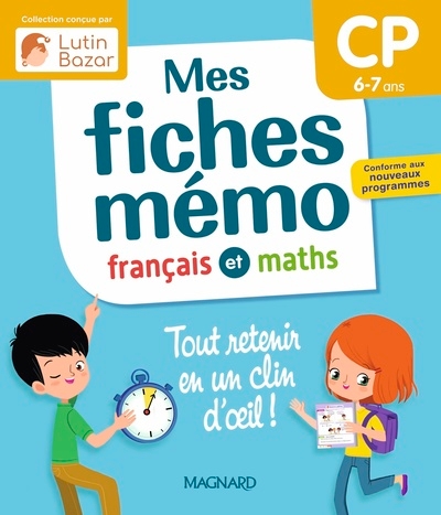 Mes fiches mémo français et maths cp - Image principale