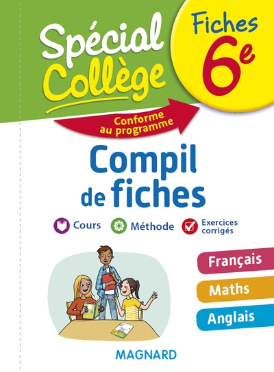 Spécial collège compil de fiches 6e - Image principale