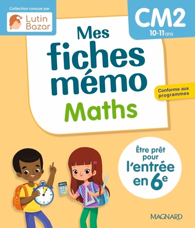 Mes fiches mémo maths cm2 - Image principale
