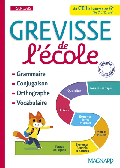 Grevisse de l'école du ce1 à l'entrée en 6e - Image principale