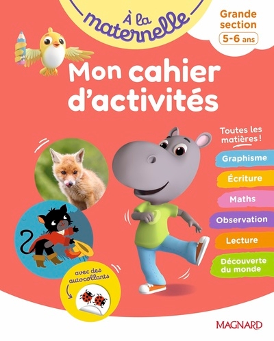 Mon cahier d'activités gs - a la maternelle - Image principale