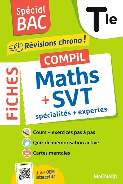Spécial bac 2026 - compil de fiches maths - svt tle - Image principale