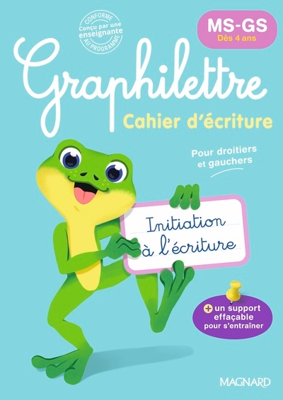 Graphilettre cahier d’écriture ms-gs - Image principale