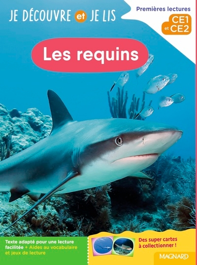 Je découvre et je lis ce1 et ce2 - les requins - Image principale