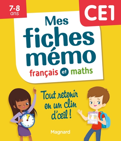 Mes fiches mémo français et maths ce1 - Image principale