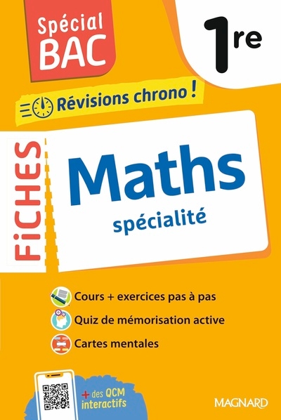 Spécial bac 2026 - fiches maths 1re - Image principale