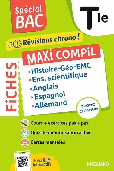 Spécial bac 2026 - maxi compil de fiches tronc commun tle - Image principale