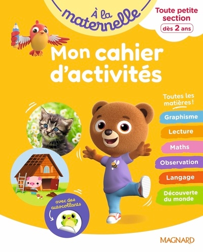 Mon cahier d'activités tps - a la maternelle - Image principale