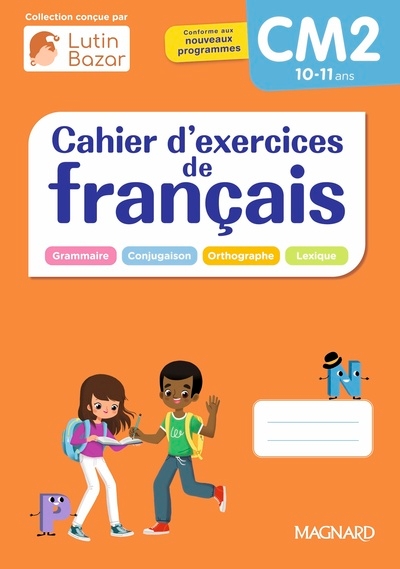 Cahier d'exercices français cm2 - Image principale