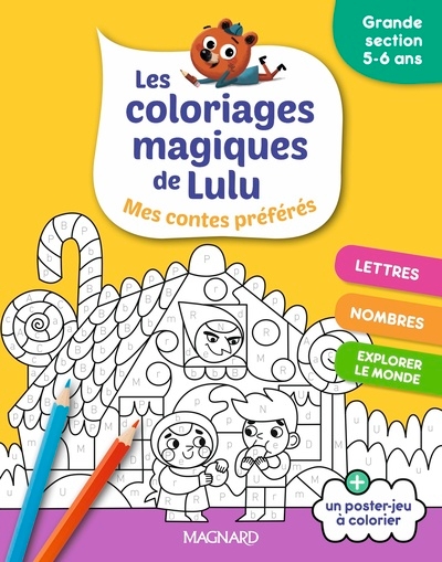 Les coloriages magiques de lulu - grande section - mes contes préférés - Image principale