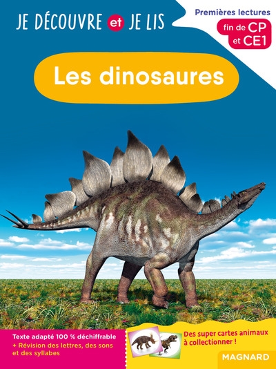 Je découvre et je lis cp et ce1 - les dinosaures - Image principale