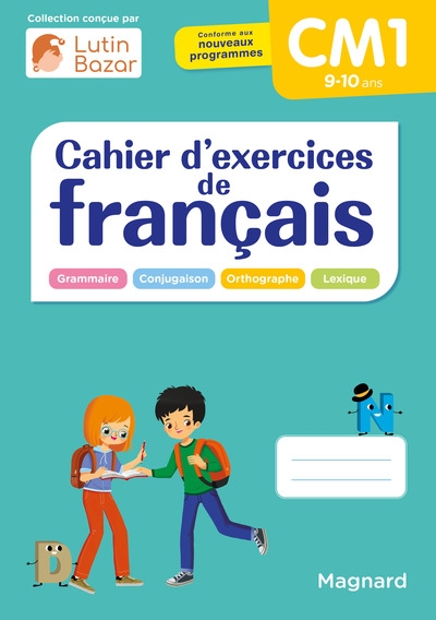 Cahier d'exercices de français cm1 - Image principale