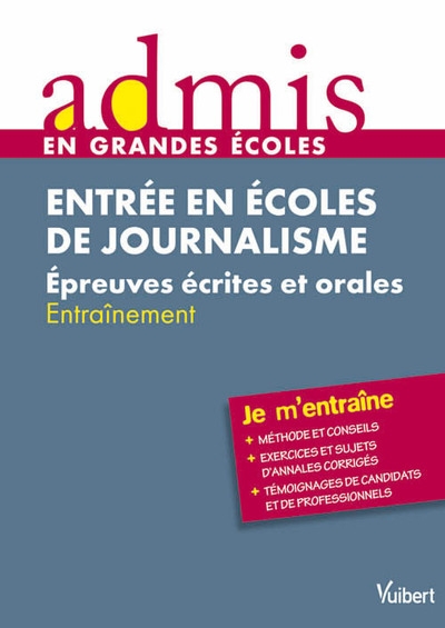 Concours entrée en écoles de journalisme - ecrit et oral - admis - je m'entraîne - Image principale