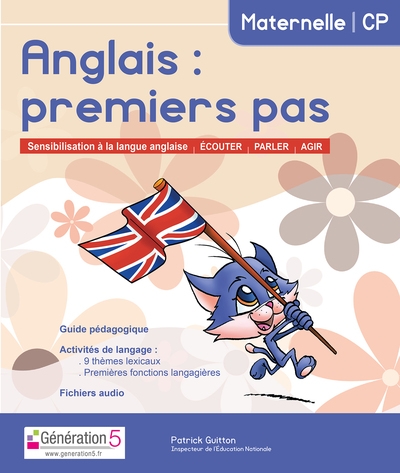 Anglais : premiers pas maternelle-cp (dossier pédagogique) - Image principale