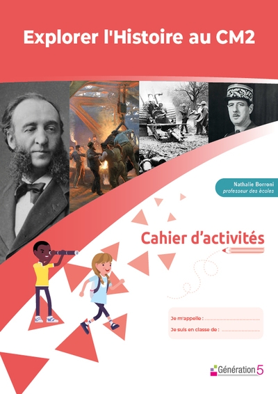 Cahier d'activités explorer l'histoire au cm2 - Image principale