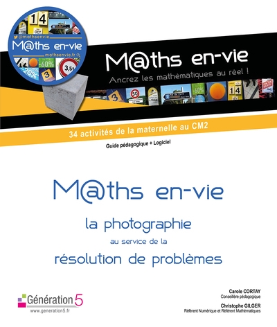 34 activités de la maternelle au cm2 - maths en-vie (cycles 1, 2, 3) - Image principale