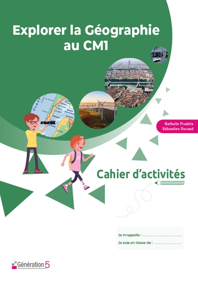 Cahier d'activités explorer la géographie au cm1 - Image principale