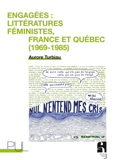 Engagées : littératures féministes, france et québec (1969-1985) - Image principale
