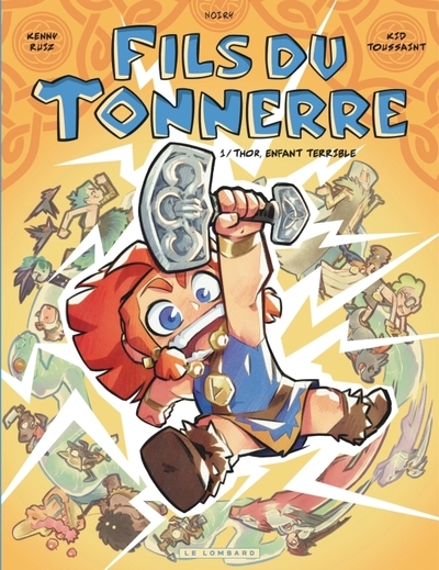 Fils du tonnerre - tome 1 - thor, enfant terrible - Image principale