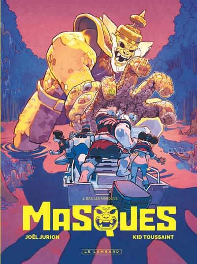 Masques - tome 4 - bas les masques - Image principale