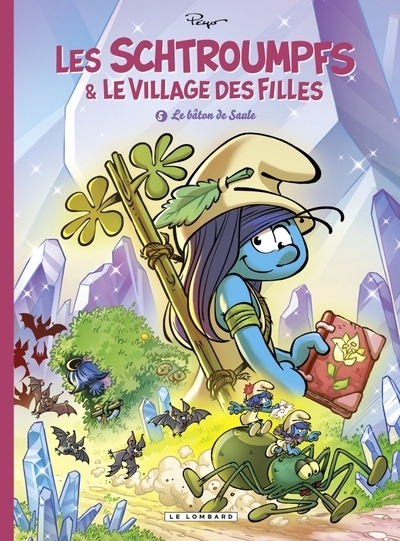 Les schtroumpfs et le village des filles - tome 5 - le bâton de saule - Image principale