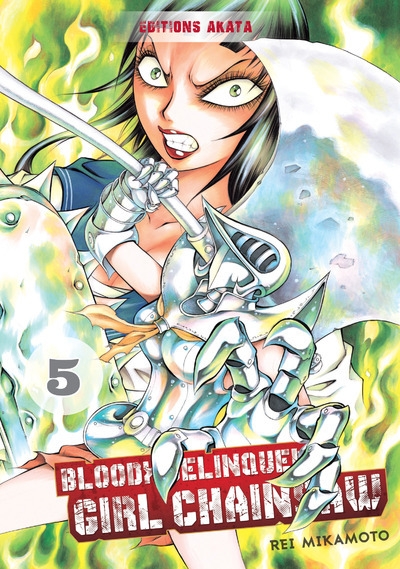 Bloody delinquent girl chainsaw - tome 5 - Image principale