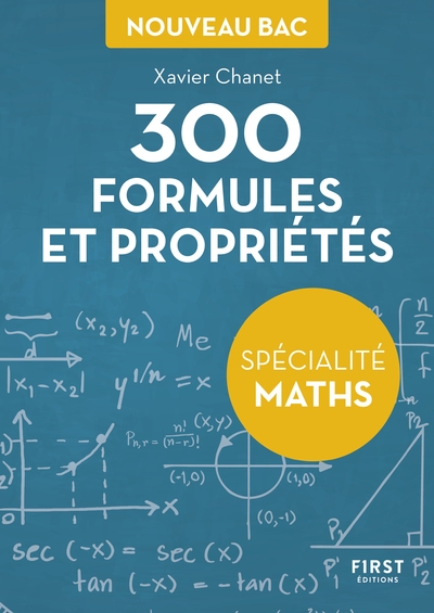 Petit livre de - 300 formules et propriétés pour la spécialité maths du bac - Image principale