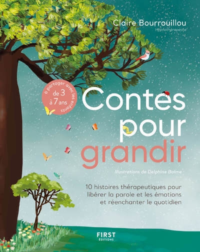 Contes pour grandir - 10 histoires thérapeutiques pour libérer la parole et les émotions et réenchan - Image principale