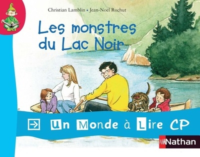 Un monde à lire - kimamila cp - série rouge - album 4 : les monstres du lac noir - Image principale