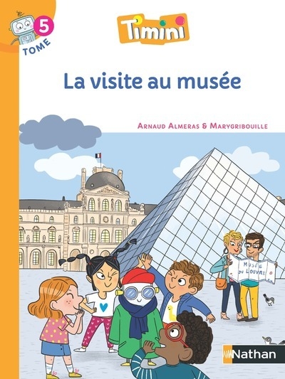 Timini - album 5 cp - la visite au musée - Image principale