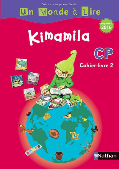 Un monde à lire - kimamila - série rouge - cahier livre 2 cp - Image principale