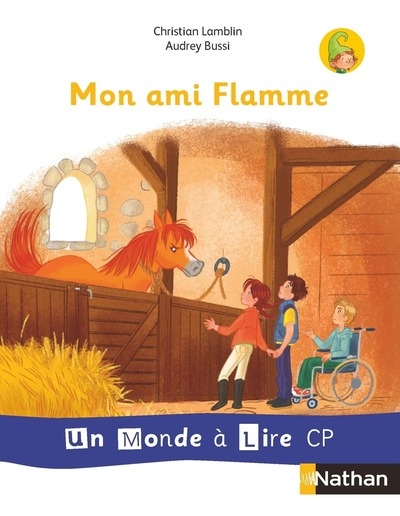 Un monde à lire - série blanche - album 3 cp mon amie flamme 2019 - Image principale