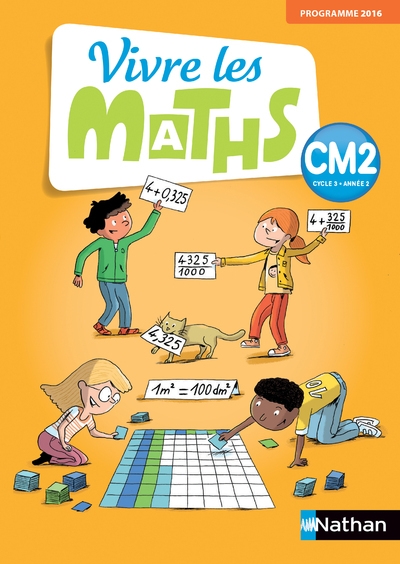 Vivre les maths - fichier élève - cm2 - 2018 - Image principale