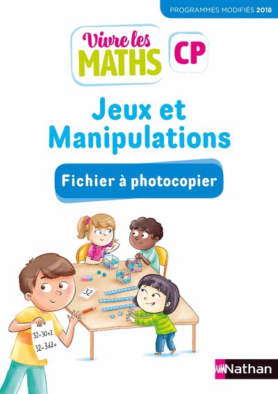 Vivre les maths - fichier à photocopier - jeux et manipulations cp 2019 - Image principale
