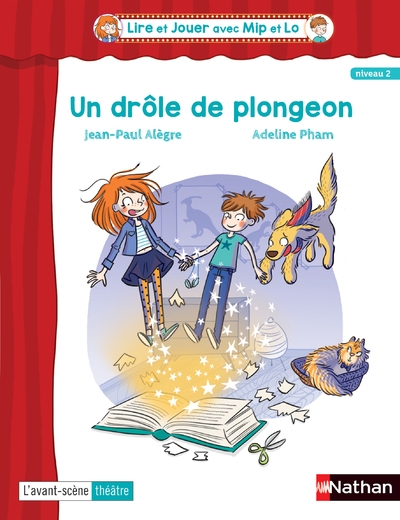 Lire et jouer avec mip et lo - pièce 3 cycle 3 - un drôle de plongeon - Image principale