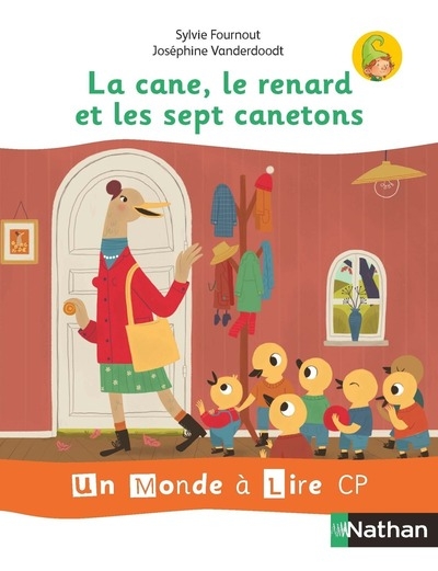 Un monde à lire et à écrire - série blanche - album 2 cp (la cane, le renard et les 7 canetons) 2019 - Image principale