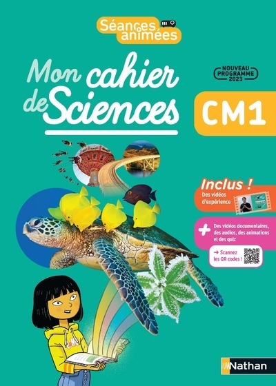 Séances animées - cm1 - mon cahier des sciences - Image principale