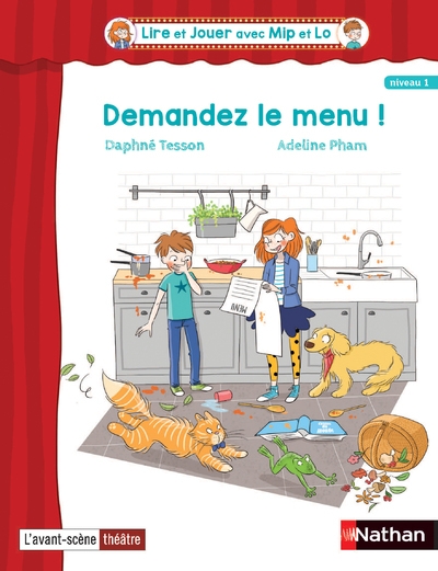Lire et jouer avec mip et lo - pièce 2 cycle 2 - demandez le menu ! - Image principale
