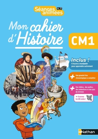 Séances animées - cm1 - mon cahier d'histoire - Image principale