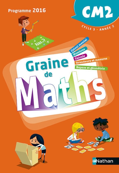 Graine de maths - manuel cm2 - 2017 - Image principale