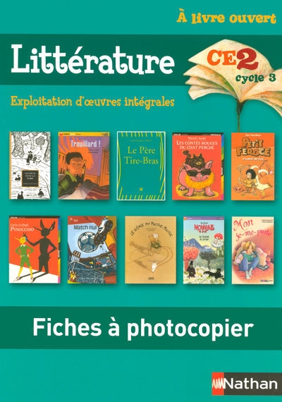 À livre ouvert- fichier littérature - ce2 - Image principale