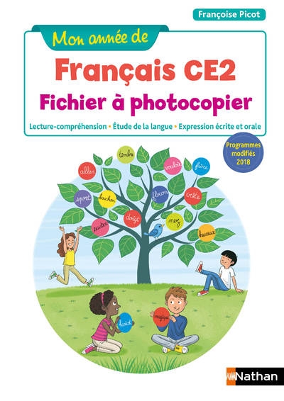 Mon année de français - fichier à photocopier - ce2 - 2019 - Image principale