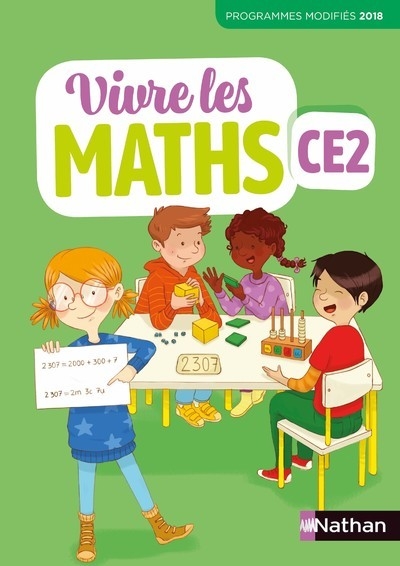 Vivre les maths ce2 fichier élève 2019 - Image principale