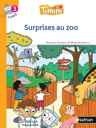 Timini - album 3 cp - surprises au zoo - Image principale