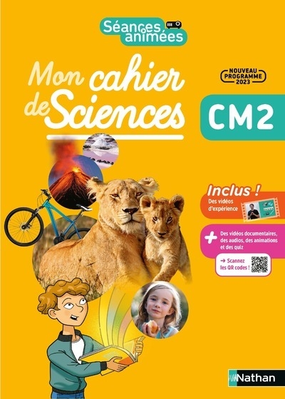 Séances animées - cm2 - mon cahier des sciences - Image principale