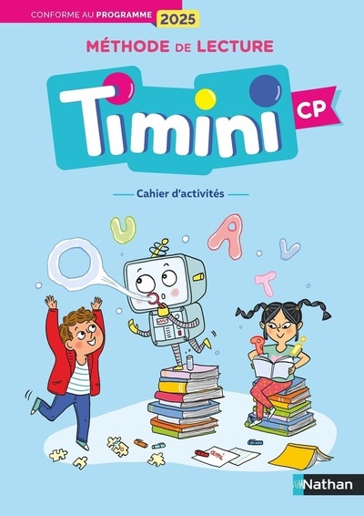 Timini cp - cahier d'activités de l'élève - identification des mots - méthode de lecture - Image principale