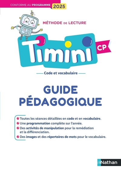 Timini cp - guide pédagogique - Image principale